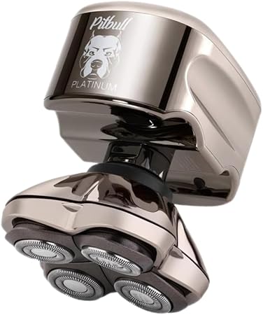 Pitbull Platinum Pro – elektrischer elektro rasierer für männer | nass- und trocken rasur